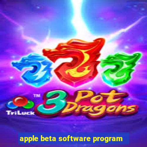 apple beta software program